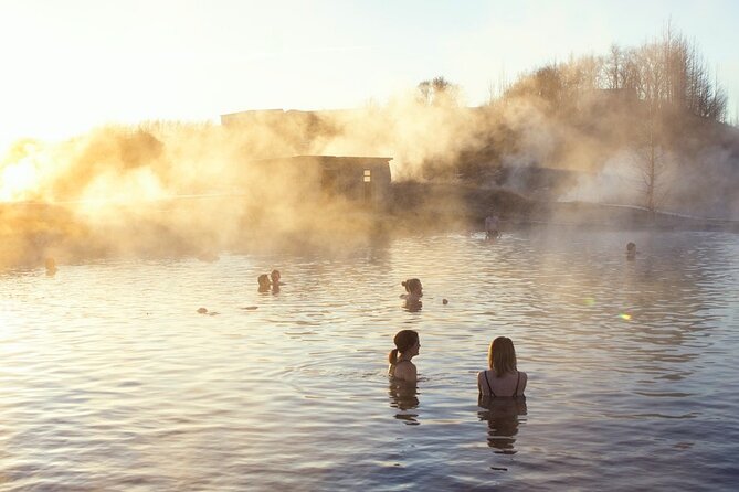 Secret Lagoon geothermal pool in Flúðir