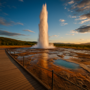 Geysir Geothermal Area (Strokkur)