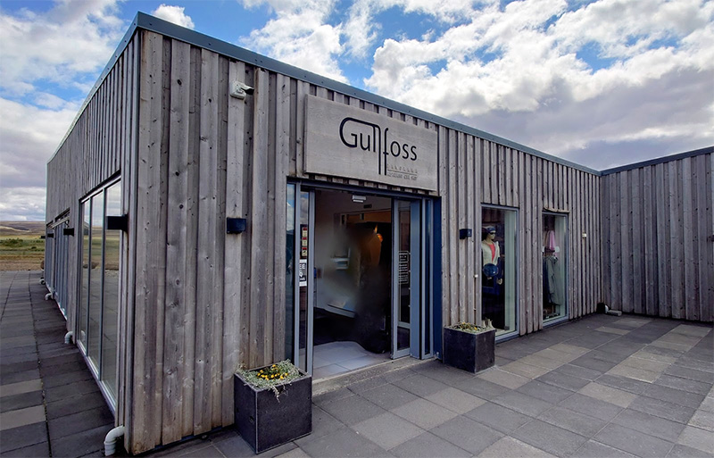 Gullfoss visitor center near the waterfall parking area
